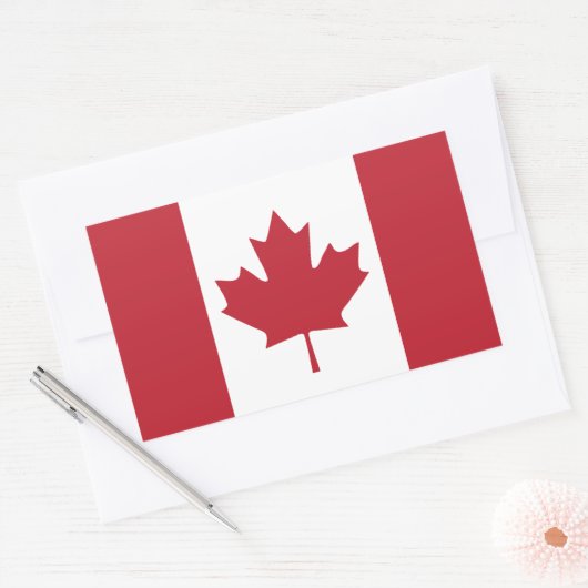 Sticker à drapeau du Canada (Enveloppe)