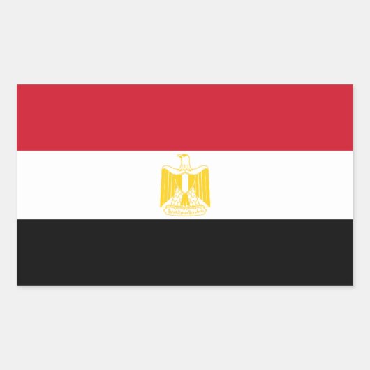Sticker à drapeau égyptien (Devant)