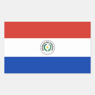Sticker à drapeau Paraguay*