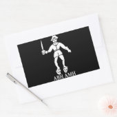 Sticker à drapeau pirate de Bartholomew Robert (Enveloppe)