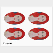 Sticker à écarlate (Feuille)