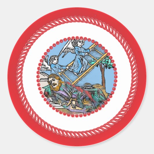 Sticker à échelle de Jesse Tree Jacob (Devant)