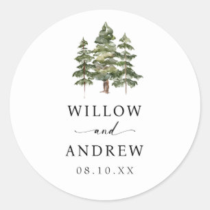 Sticker à enveloppe d'arbre