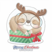 Sticker à fentes de Noël (Devant)