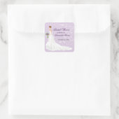 Sticker à Fête des mariées Aisle (Sac)