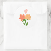 Sticker à fleurs (Sac)