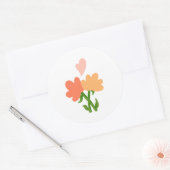 Sticker à fleurs (Enveloppe)