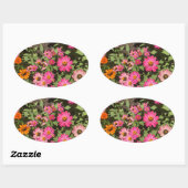 Sticker à fleurs (Feuille)