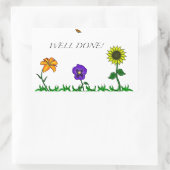 sticker à fleurs bien fait (Sac)