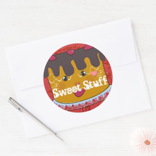 Sticker à gâteau à sucré (Enveloppe)