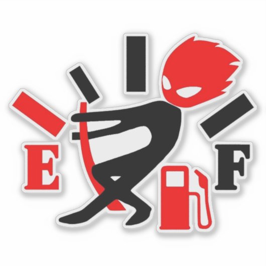 Sticker à gaz (Devant)