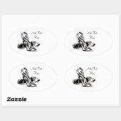 Sticker à haute talon Zebra Étiquettes (Feuille)