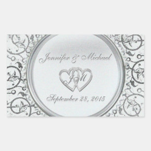 Sticker à huile d'argent personnalisable