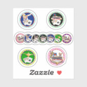 Sticker à jetons de Las Vegas (Feuille)