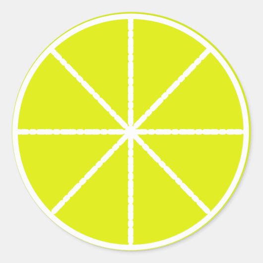 Sticker à la chaux (Devant)