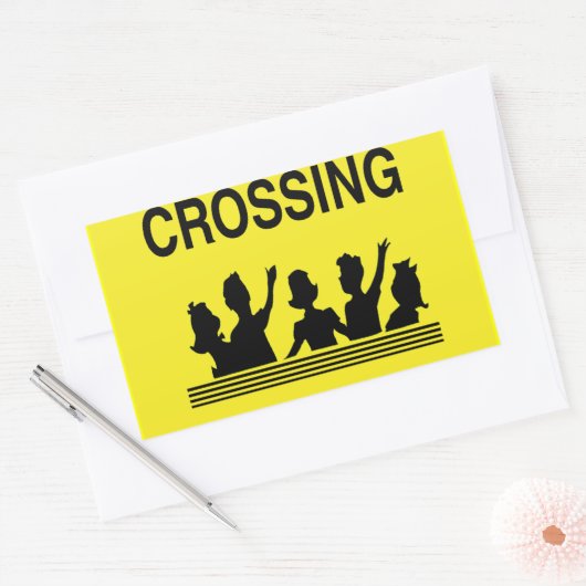 Sticker à la frontière de passage (Enveloppe)