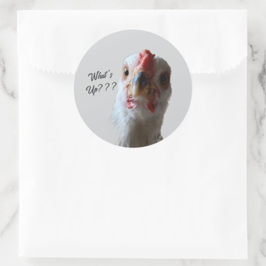 Sticker à la main (Sac)