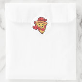 Sticker à la pizza - Vous avez une pizza Mon coeur (Sac)