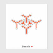 Sticker à lame gothique (Feuille)