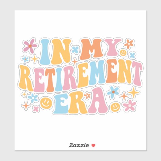 Sticker A L'Ère De La Retraite I (Feuille)