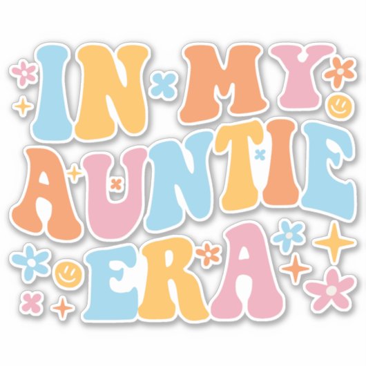 Sticker A L'Ère De Ma Tante (Devant)