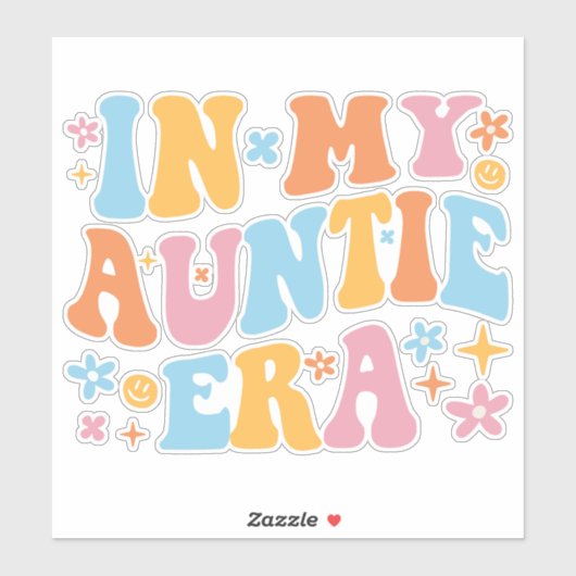 Sticker A L'Ère De Ma Tante (Feuille)