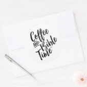 Sticker à lettres de café et de la Bible (Enveloppe)