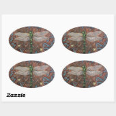 Sticker à libellule (Feuille)