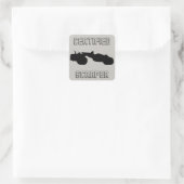 Sticker à main certifié par l'ingénieur d'exploita (Sac)