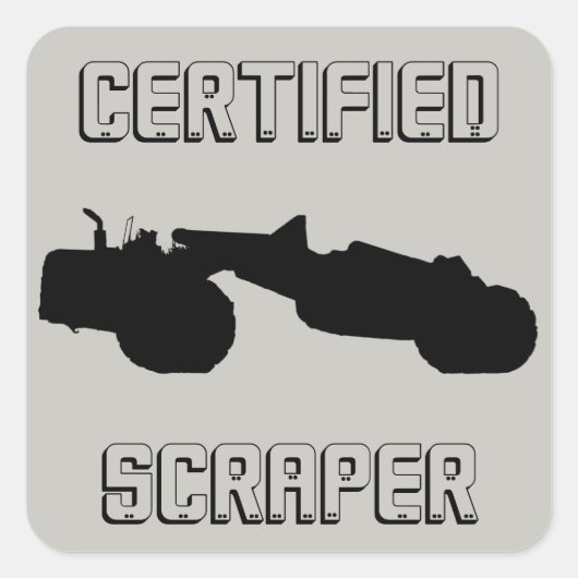 Sticker à main certifié par l'ingénieur d'exploita (Devant)
