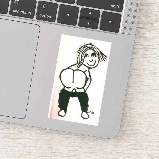 STICKER À MAIN ÉLEVÉ MAIS PERSONNALISÉ (Détail)