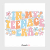 Sticker À Mon Ère Adolescent I (Feuille)