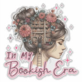 Sticker À mon ère de livre (Devant)