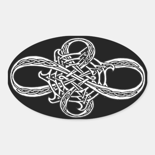 Sticker à noeud infini (Devant)