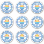 Sticker à pack multiple Thassos Island, Grèce (Devant)