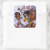 Sticker à papillon Steam Punk (Sac)