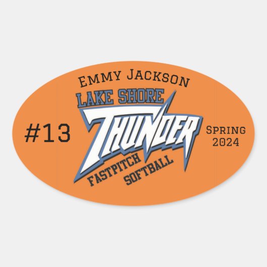 Sticker à pas rapide Lake Shore (Devant)