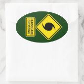 Sticker à passage d'ouragan (Sac)