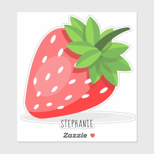 Sticker à patchs de fraise (Feuille)