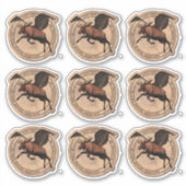 Sticker à patchs de Moose Aviation (Devant)