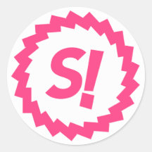 Sticker à pièce ESPAKCHAIN rond