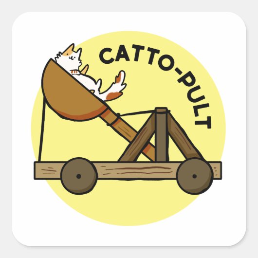 Sticker à pistolet à catto-pult (Devant)