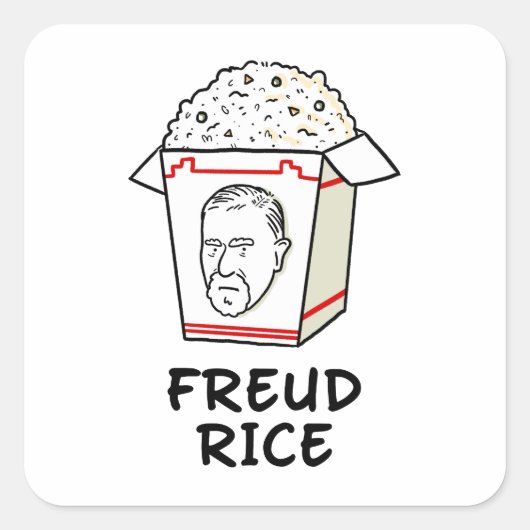 Sticker à pistolet Freud Rice Philosophie (Devant)