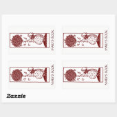 Sticker à plaques d'arbre Alphabet pour enfant (Feuille)