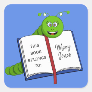 Sticker à plaques de livre