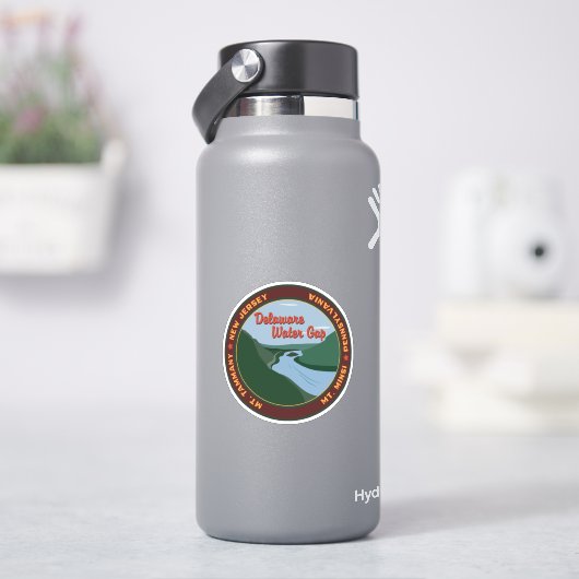 Sticker à poche d'eau du Delaware (HydroFlask)