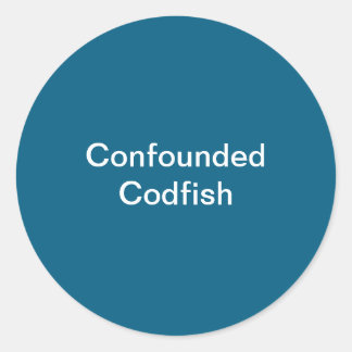Sticker à poisson-codé
