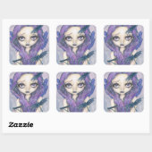 Sticker à poitrine Kaida Dragonfly Charmaine Flann (Feuille)