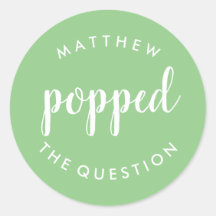 Sticker à questions - Pétri vert