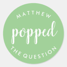 Sticker à questions - Pétri vert